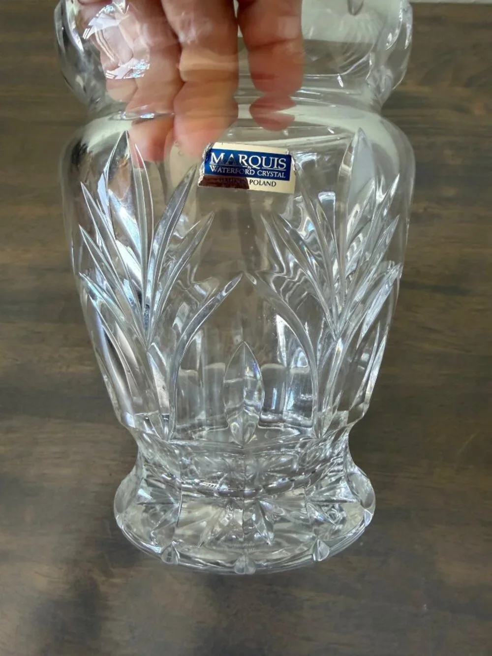 Waterford Marquis Crystal Canterbury Biscuit Barrel Cookie Jar With Lid Great Co